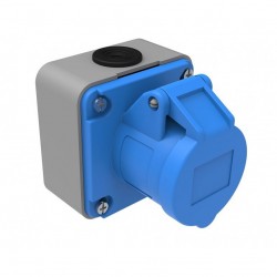 Контакт неподвижен прав 3/16A  220V IP 44