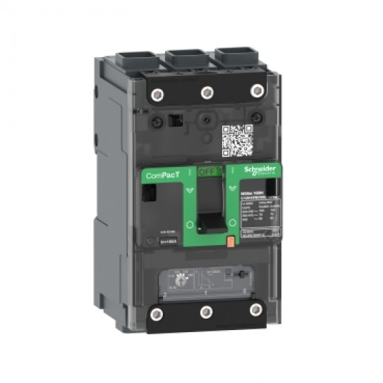 Автоматичен прекъсвач NSX100B 25kA AC 4P3D 100A TMD