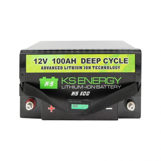 Литиево-йонен фосфатен акумулатор LiFePO4 3,2V, 12V/100Аh, с LED дисплей 