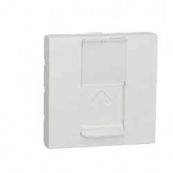 Капак за RJ45 Keystone/Systimax 2 модула, бял