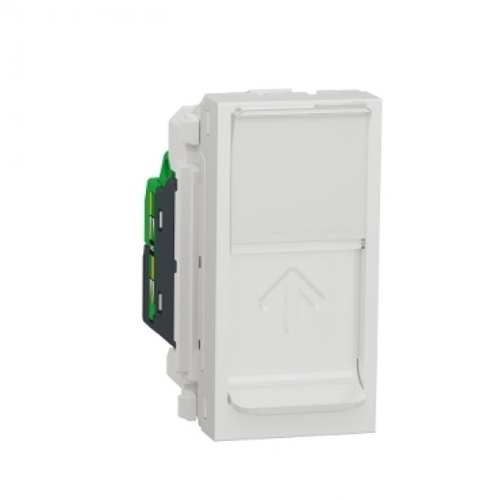 Розетка RJ45, кат. 6A FTP, 1 модул