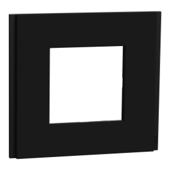 Единична рамка Unica Deco Materials, Rubber, черен
