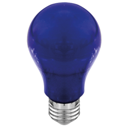 LED лампа крушка 6W, E27, 220-240V AC, синя светлина