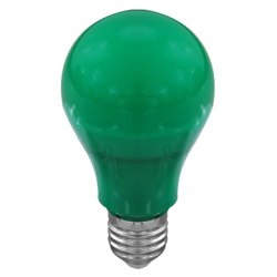 LED лампа крушка 6W, E27, 220-240V AC, зелена светлина