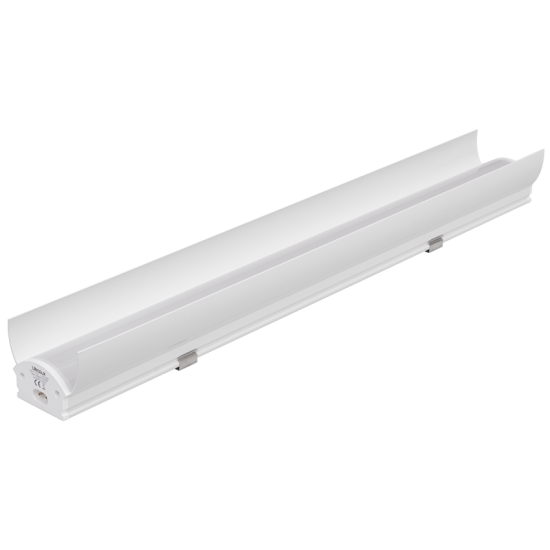 LED линейно осветително тяло с рефлектор 18W, 5000К, 180-265V AC, IP20, неутрална светлина