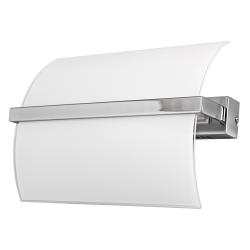 LED осветително тяло аплик за стена 20W, 2700K, хром, IP20