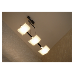 LED осветително тяло, висящо 15W, 2700K, хром, IP20