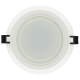LED стъклен панел за вграждане, кръг, 18W, 4200K, 220-240V AC, IP44