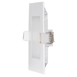 LED панел за вграждане, квадрат, 6W, 4200K, 220-240V AC, неутрална светлина