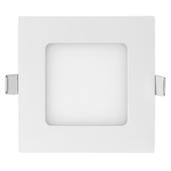LED панел за вграждане, квадрат, 6W, 4200K, 220-240V AC, неутрална светлина