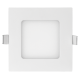 LED панел за вграждане, квадрат, 6W, 4200K, 220-240V AC, неутрална светлина