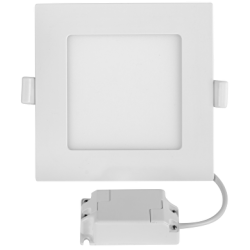 LED панел за вграждане, квадрат, 12W, 4200K, 220-240V AC, неутрална светлина
