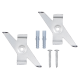 LED линейно осветително тяло, бяло, 1,5м, 50W, 4200K, 220-240VAC, IP20