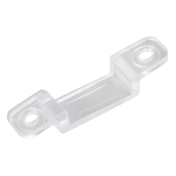 Монтажна силиконова скоба за LED лента IP67 12mm 30бр./пакет