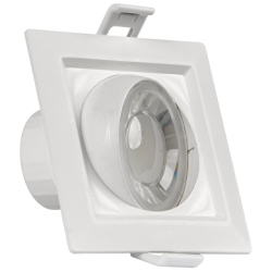 LED луна за вграждане, подвижна, 8W, 4200K, 220-240V AC, неутрална светлина