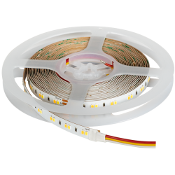 Професионална LED лента CCT 18W/m, 2700K-6500K, 24V DC, 120LEDs/m, SMD2835