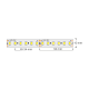 Професионална LED лента 9.6W/m, 4200K, 24V DC, 120 LEDs/m, SMD3528