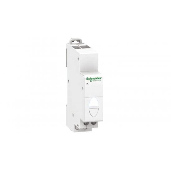 Индикатор светлина бял 12-48 V AC/DC