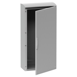 Табло за стоящ монтаж, полиестер PLAT отворен капак с козирка 750x500x320 IP44