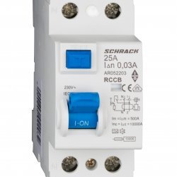 Дефектнотокова защита AMPARO 2P 25A 30mA 10kA тип A