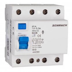 Дефектнотокова защита AMPARO 4P 63A 300mA 10kA тип А