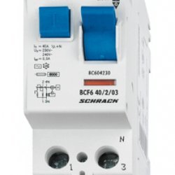 Дефектнотокова защита 2P 25A 300mA 10kA тип АС