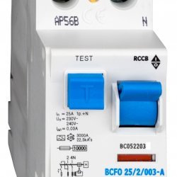 Дефектнотокова защита 2P 25A 30mA 10kA тип A
