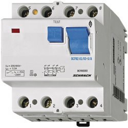 Дефектнотокова защита за ТТ W3 4P 400A 300mA тип А