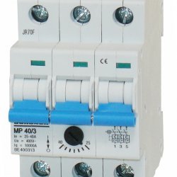 Моторна защита модулна за монтаж на DIN релса 3P, 25-40A