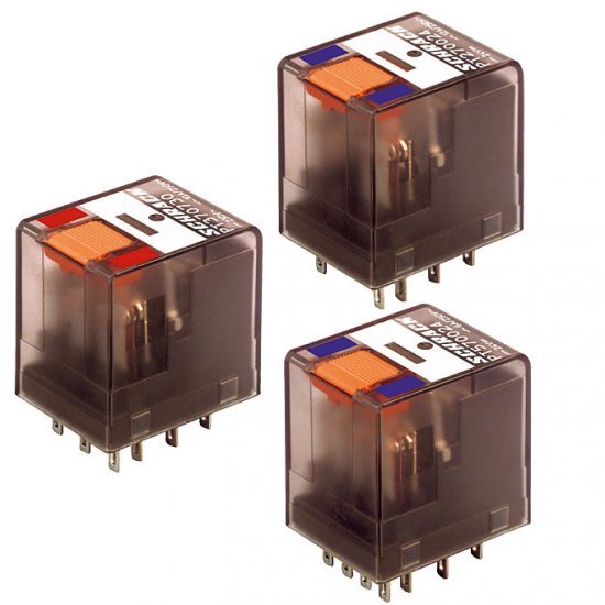 Миниреле тип PT 8 пина 2CO 230VAC 12A