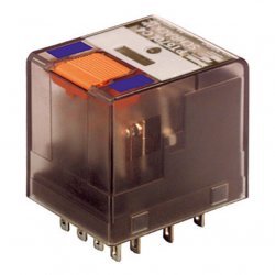 Миниреле тип PT 14 пина 4CO 24VDC 6A с LED и диод