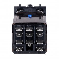 Реле мощно RM, 3CO, 24VDC, 16A, Faston 250, хоризонтално