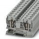 Клема редова пружинна 16 mm² сива - 2връзки