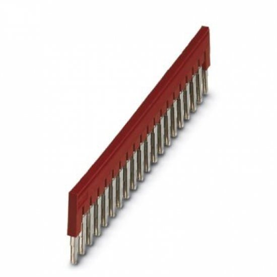 Мост за 4 mm² клеми 6,2 mm стъпка 20Р червен
