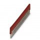 Мост за 4 mm² клеми 6,2 mm стъпка 20Р червен