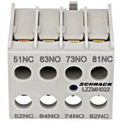 Контакт допълнителен преден за CUBICO Mini 2НО+2НЗ